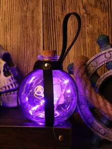 2 件中世纪腰包维京海盗玻璃瓶储物袋带腰带挂袋套件适用于万圣节化妆舞会角色扮演 - A - 查看 3