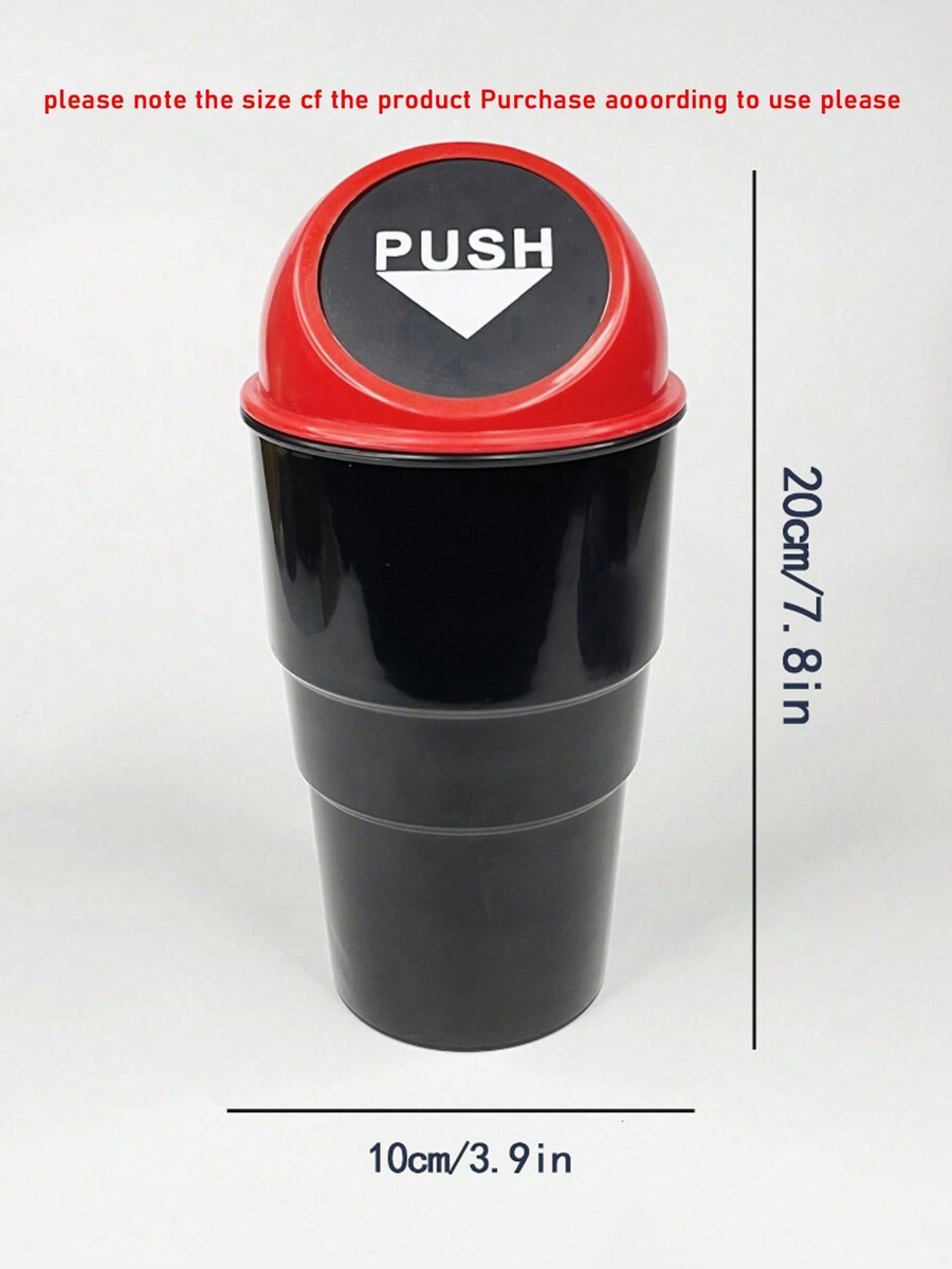 Car Mini Trash Can, LeakProof Car Trash Can, Suitable For Car, Home