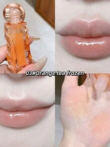 Gogo Bear Fruit Extract Hydrating Lip Gloss Autumn And Winter Hydrating Colorless Transparent Lip Oil - Multicolor - View 4