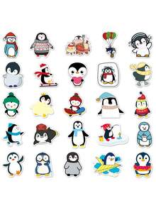 50 miếng dán hình chim cánh cụt, miếng dán chống thấm nước hoạt hình dễ thương cho bình nước, máy tính, sổ tay, hành lý, điện thoại, máy tính xách tay, ván trượt, quà tặng hàng ngày, quà tặng Halloween, quà tặng Giáng sinh, quà tặng sinh nhật! - Nhiều màu - Xem 2