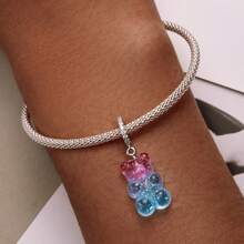 bamoer 1个925纯银捕梦网吊坠，适合DIY串珠手链、手镯制作、生日礼物、宠物吊坠 - 銀色 - 查看 6