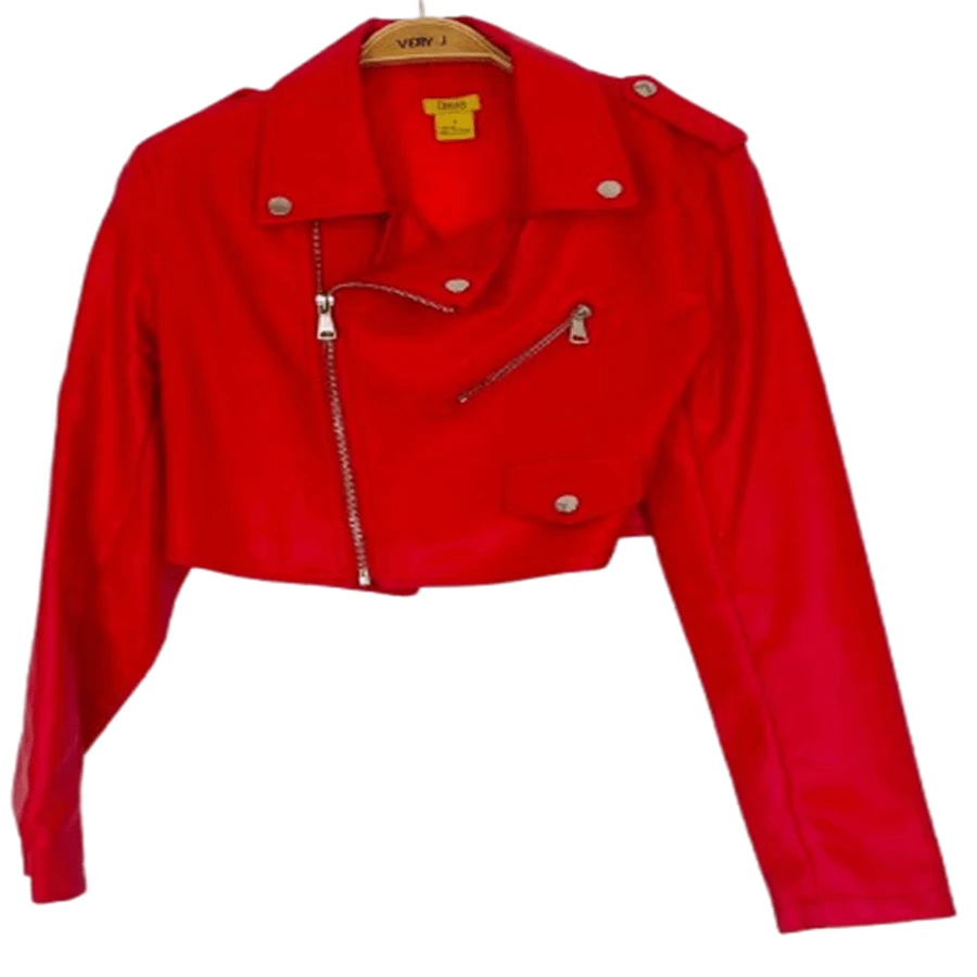 CHAMARRA BIKER - Rojo - Ver 1