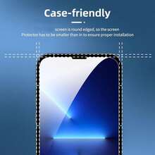 3 Micas Cristal 9H Redmi Note 12 5G – Protección Antigolpes, Alta Resistencia - transparente - Ver 4