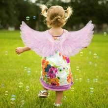 Fairy Angel Style With Crown + Wand  Perfect For Halloween Costume, Stage Show  Cosplay Party - Baby Pink - View 4