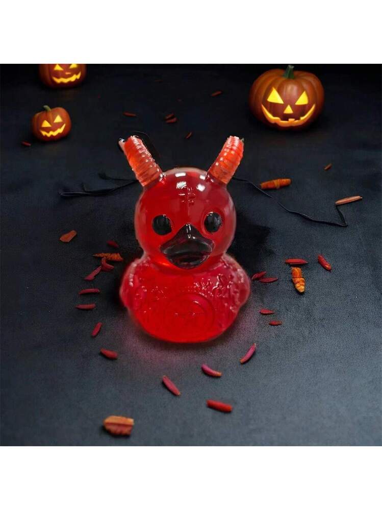 Lil' Devil Ducky, Dark Satanic Duck Gothic Gifts, Halloween Lil