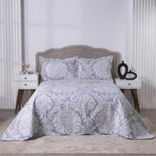 Boutis Ultrasonic Double-Sided 3-Piece Bedspread Kit With Pillowcase - Tuscany - Xem 1