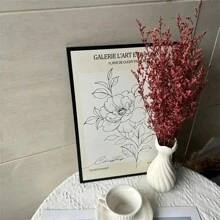 22 Stängelgetrocknete Blumenstrauß, 25-48 cm, Boho-Stil, Hochzeit, Familientreffen, Heimdekoration, langanhaltend, lebhafte Farben, für Feiertage, Tischdekoration, Tischgestecke, künstliche Blumen, Plastikblumen verwendbar - Verschiedenfarbig - Übersicht 4