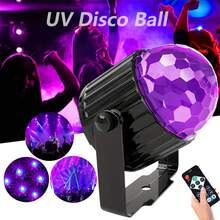 1 cái/2 cái Đèn đen cho tiệc phát sáng, Thanh đèn đen UV, Dải đèn LED đen, Đèn nhấp nháy hình quả cầu LED Disco cho đồ dùng tiệc tối, Kích hoạt bằng âm thanh với điều khiển từ xa, Đèn DJ cho Halloween, Giáng sinh, Tiệc sinh nhật, Áp phích huỳnh quang, Sơn toàn thân, Bể cá, Đồ trang trí nhà cửa - màu đen - Xem 4