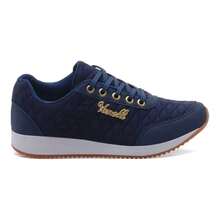 Women's Sneakers Comfortable Casual Walking Adult Easy To Put On - 藏蓝色 - 查看 2
