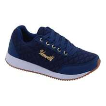 Women's Sneakers Comfortable Casual Walking Adult Easy To Put On - 藏蓝色 - 查看 1