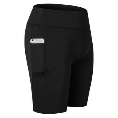 Shorts de Fitness Unissex com Bolso, Shorts Confortáveis para Corrida e Academia, Gelo Frio