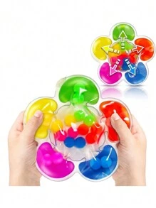 Farbsortier-Spielzeug, Sensorisches Spielzeug, Feinmotorisches Geschicklichkeitsspiel für Kleinkinder, Farbmatch-Spielzeug, Vorschulaktivitäten zum Lernen, Beruhigende Montessori-Spielzeuge für Kinder, Jungen, Mädchen im Alter von 1, 2, 3 Jahren als Geschenk, Sensorisches Spielzeug, Montessori-Spielzeug, Spiele, Sensorisches Spielzeug, Montessori-Spielzeug, Kinderspielzeug