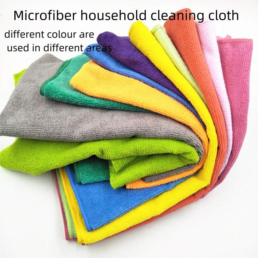 Neue ultrafeinen Fasertücher zum Reinigen in der Küche, saugfähige Haushaltsspültücher, Autowaschtücher, dicke saugfähige und fusselfreie Reinigungstücher für den Haushalt