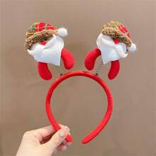 1pc 2025 Christmas Headband Hairpin, Deer Horn Hair Clip, Holiday Gift, Party Cosplay Headdress,Christmas - Multicolor - View 10
