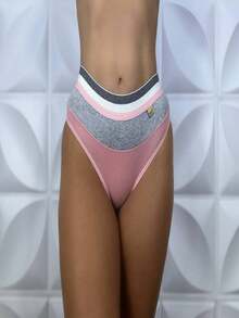 Kit 4 Panties BELGIUM Comfortable Panties - 彩色 - 查看 6