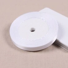 1 Roll Satin Ribbon 1cm/1.5cm/2cm/2.5cm/3.8cm/5cm Flower Wrapping Ribbon Bow Polyester Satin Ribbon Gifts Box Craft DIY Hair Clips Rose Bouquet Webbing - Multicolor - View 25