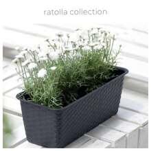 Prosperplast RATOLLA P 6L pot, afmetingen (mm) 386x154x142, kleur donker oker