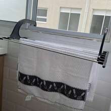 Varal Apartamento Alumínio 60cm Coringa Portas Janelas Box