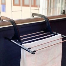 Varal Apartamento Alumínio 60cm Coringa Portas Janelas Box