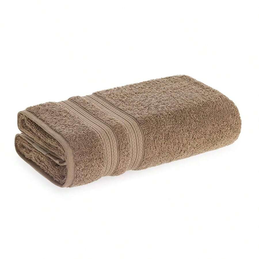 Unika Bath Towel 86cm X 150cm Taupe - 彩色 - 查看 1