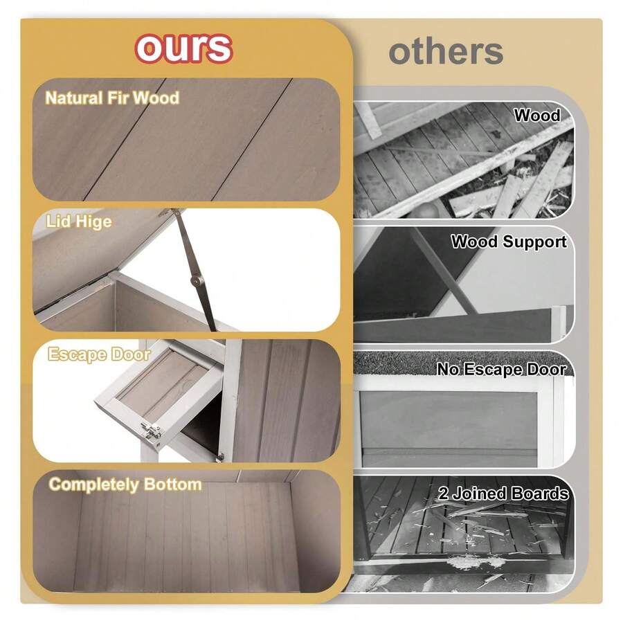 Outdoor Cat House Insulated Feral Cat House For Winter AllRound Foam