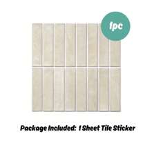 COMMOMY 3D Green Tile Stickers, 3D Mosaic Peel And Stick Wall Tiles, Matte, Water And Mold Proof, Thicker Design, 30 X 30cm, For Kitchen Backsplash, RVs, Renters Wall Decor, Bedroom Decor, Pink Room Decor