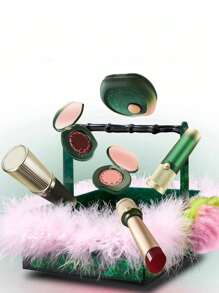 GIRLCULT 多功能面霜 #20 桃色，腮紅、高光、眼影 3 合 1 | 注入荷荷巴油 | 彈性 | 輕盈平滑，易於暈染，長效妝感，全天亮膚，禮品，4.7g/0.16oz - #20 Peach - 查看 10