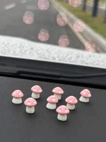 车内 8 件蘑菇装饰 - 均碼 - 查看 8