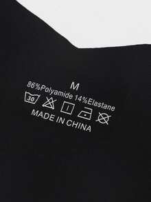 1 quần lót tam giác in họa tiết liền mạch mềm mại thoải mái cho nữ, màu đen thiết kế tối giản, thích hợp mặc hàng ngày - màu đen - Xem 6