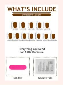 Transform Your Nails With 24pcs Long Oval Pink Pearl French Style Fake Nail & 1pc Nail File & 1sheet Tape Press On Nails Nail Supplies - Baby Pink - View 5