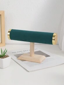 TONVIC 1件/2件裝 木製手鍊架 珠寶手鍊髮箍手錶項鍊展示收納架 時尚女款檯面收納架 - 均碼 - 查看 13