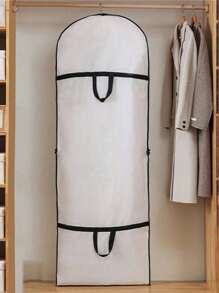 71 英寸婚纱和挂衣服服装袋，女式礼服袋，男式西装袋，用于旅行和服装存储衬衫、皮草大衣、舞蹈服装西装套衣柜存储长款拉链服装袋衣服收纳袋防尘罩衣柜收纳袋整理和存储收纳袋收纳容器整理和存储收纳袋家庭卧室宿舍衣柜存储连衣裙衬衫外套衣柜存储袋 - 彩色 - 查看 10