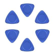 30pcs Triangular Hard Plastic Scraper, Used As A Pry Open Tool For Mobile Phones, Compatible With Ipad, Tablet, PC Disassembly And Repair Kit, Disassembly And Repair Kit For Shells - Blue - View 4
