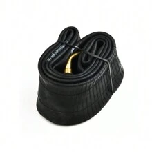 12 英寸 12x2.125 内胎，适用于电动滑板车、电动自行车、折叠自行车，12 1/2 X 2 1/4 充气弯阀 90 度厚通用内胎 - 黑色 - 查看 6