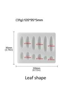 几何树脂铸造珠宝模具，树脂珠宝模具，环氧树脂硅胶模具，珠宝DIY吊坠模具，耳环，项链珠宝生产 - 白色 - 查看 15