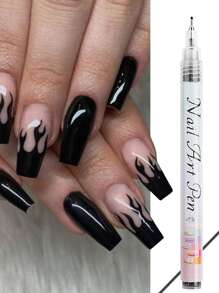 亚克力马克笔彩色防水绘画绘图涂鸦记号笔速干永久中性笔适用于学生涂鸦教师和学校使用返校 - 彩色 - 查看 10