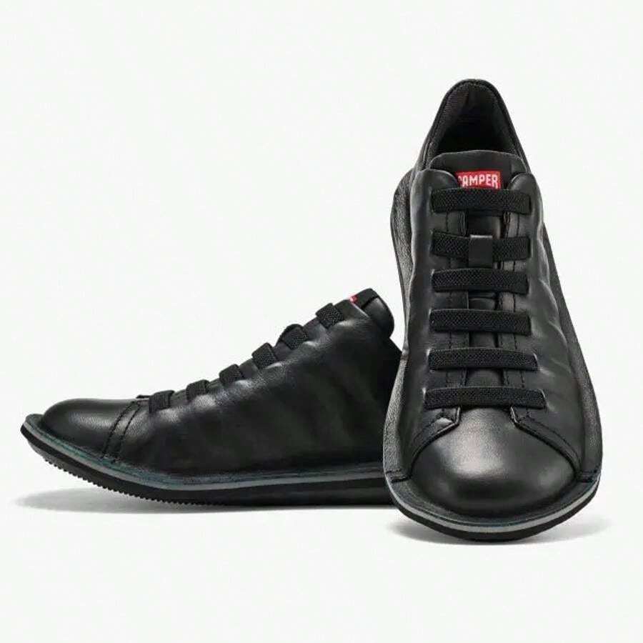 Camper Beetle Lightweight Low Top Sneakers Black SHEIN USA