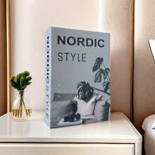 1pc Modern Simple Faux Book Decorative Model For Home Decoration, Ins Style Photo Prop Birthday - Multicolor - View 3