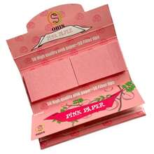 1 Cigarette Rolling Machine And Rolling Paper Combination Set, Including Filter Paper And Slow Burning Cigarette Paper, An Ideal Combination Set - Pink - View 5