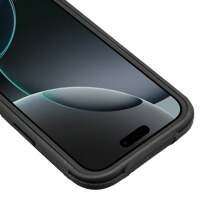 FOGEEK Custodia protettiva per iPhone 17 Pro Max, aggiornata, 3 in 1, resistente agli urti, anti-caduta, antiscivolo - nero - Visualizzare 7