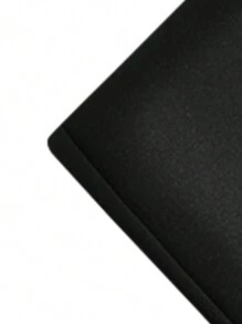 男友风格男士纯色运动裤，配有抽绳和拉链口袋，轻便运动裤，适合健身、跑步、健身、训练 - 黑色 - 查看 4