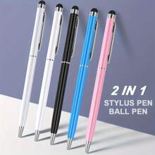 3pcs Universal 2 In 1 Stylus Pen, Drawing Capacitive Pen For IOS And Android Compatible With IPad/ Compatible With Samsung/Smartphones