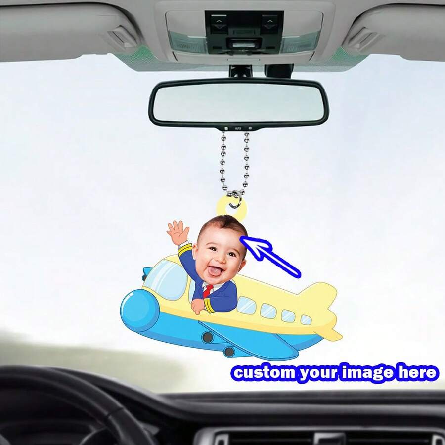 Đồ trang trí Giáng sinh & Tùy chỉnh - Quà tặng trang trí Giáng sinh, Đồ trang trí treo hình máy bay hoạt hình, Đồ trang trí Giáng sinh - Tùy chỉnh hình ảnh của riêng bạn, Đồ trang trí Giáng sinh cá nhân hóa 2024 cho gia đình và bạn bè, Đồ trang trí treo - Nhiều màu - Xem 1