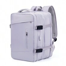 40L Travel Backpack For Women Men, Expandable Backpack 17 Inch Laptop Backpack Flight Approved Luggage Carry On Water Resistant Computer Backpack For Weekender Overnight Large Daypack Back Pack With Laptop Compartment Teacher Personal Item Backpack Rucksack Airplane Accessories Waterproof Hiking Business Trip Carry On Backpack - Multicolor - View 14