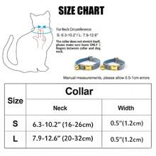 1件定制姓名及电话号码天鹅绒宠物猫项圈，带蝴蝶结配饰，适合派对、感恩节/圣诞节宠物礼物，装饰性强，可雕刻，不锈钢材质，时尚简约，可爱，色彩缤纷，复古独特，可定制猫牌，个性化小号，个性化猫项圈，个性化狗项圈，宠物周年纪念日、乔迁之喜装饰性强，可雕刻，时尚可爱，简约，定制，独特，个性化宠物周年纪念日、生日礼物，定制宠物项圈、牵引绳和胸背带，本地潮流，圣诞礼物用品 - 霧霾藍 - 查看 4