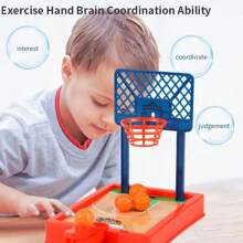 Juego de Baloncesto de Escritorio Miniatura. Juego de mesa portátil de viaje u oficina para interiores o exteriores. Juguete deportivo divertido o regalo, regalos para niños, juguetes, juegos de interior, juguetes para niños al aire libre, juegos educativos, air hockey