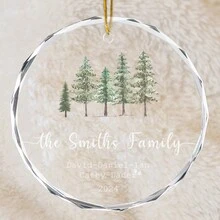 Joyería personalizada con el apellido familiar - Artículos conmemorativos de vidrio personalizados, regalos de joyería, adecuados como regalos familiares, regalos de cumpleaños, regalos de graduación - Como se muestra - Ver 4