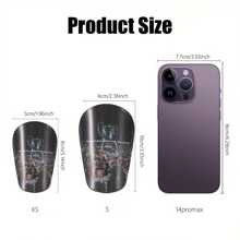 2pcs Mini Soccer Shin Guards, Extra Small Football Shin Pads Miniature Shin Guards Protective Shin Guards Equipment For Adults,Christmas Gifts - Multicolor - View 7