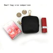 Set Of 1 Adjustable Shoulder Strap With 1 Coin Purse Attached, Mini Crossbody Bag For Coins, Lipstick, Keys, DIY Strap Accessory