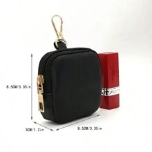 Set Of 1 Adjustable Shoulder Strap With 1 Coin Purse Attached, Mini Crossbody Bag For Coins, Lipstick, Keys, DIY Strap Accessory